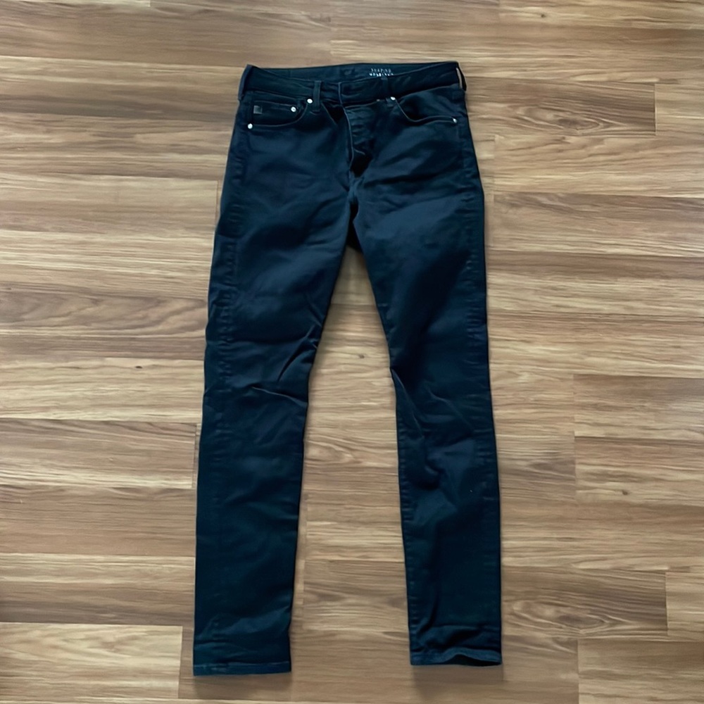 Black shaping high waist skinny jeans size 33W 32L